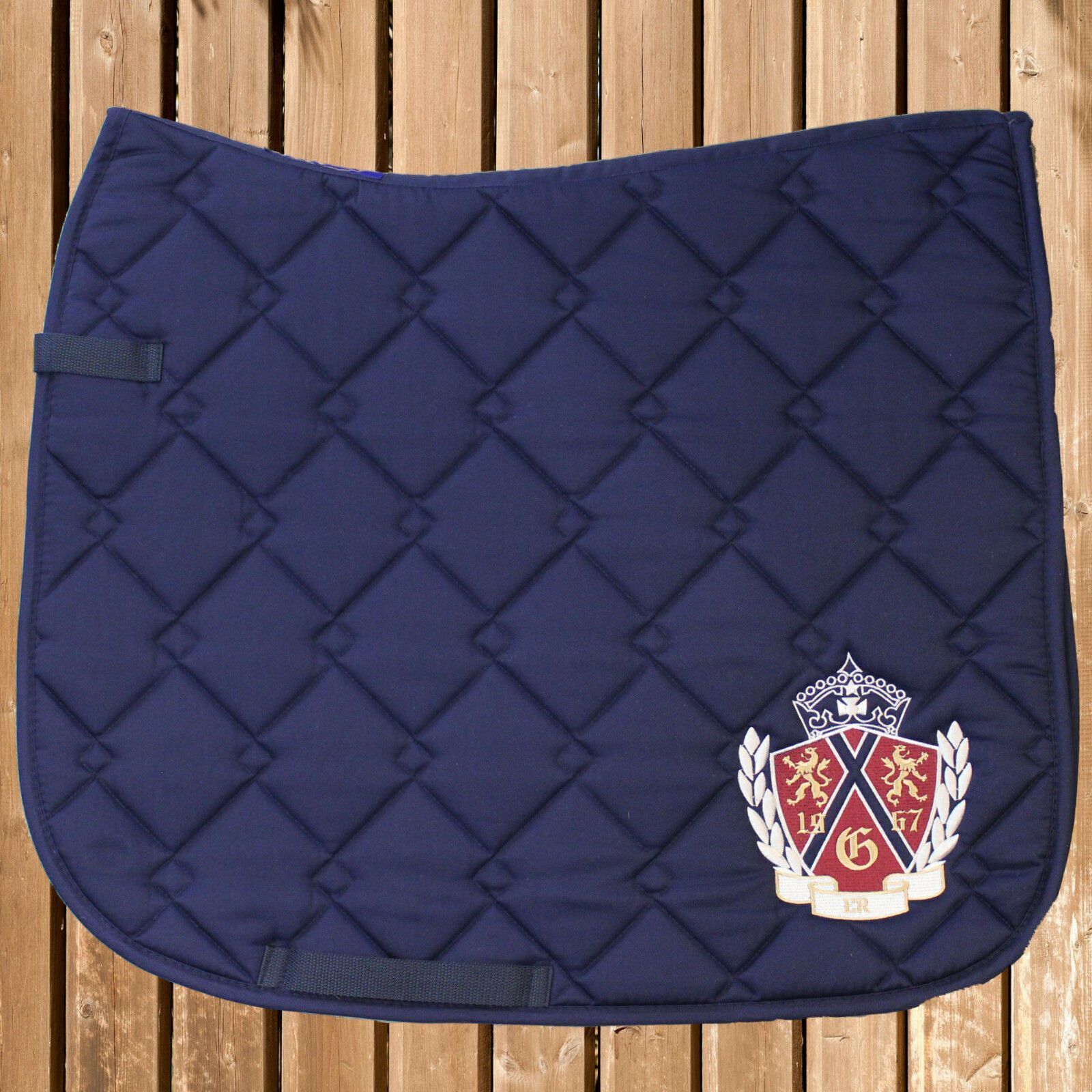 Euroriding Schabracke Wappen, navy